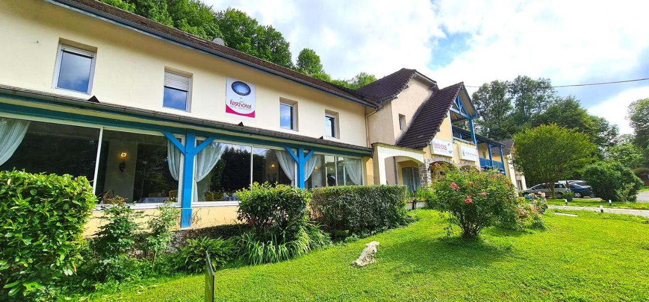 Fasthotel Oloron Hostellerie Du Paon Blanc Lurbe-Saint-Christau Exterior photo